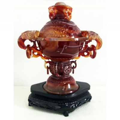玛瑙 香炉